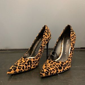 Zara Animal Print Heels- New w/ tags 7.5 US/38 EUR